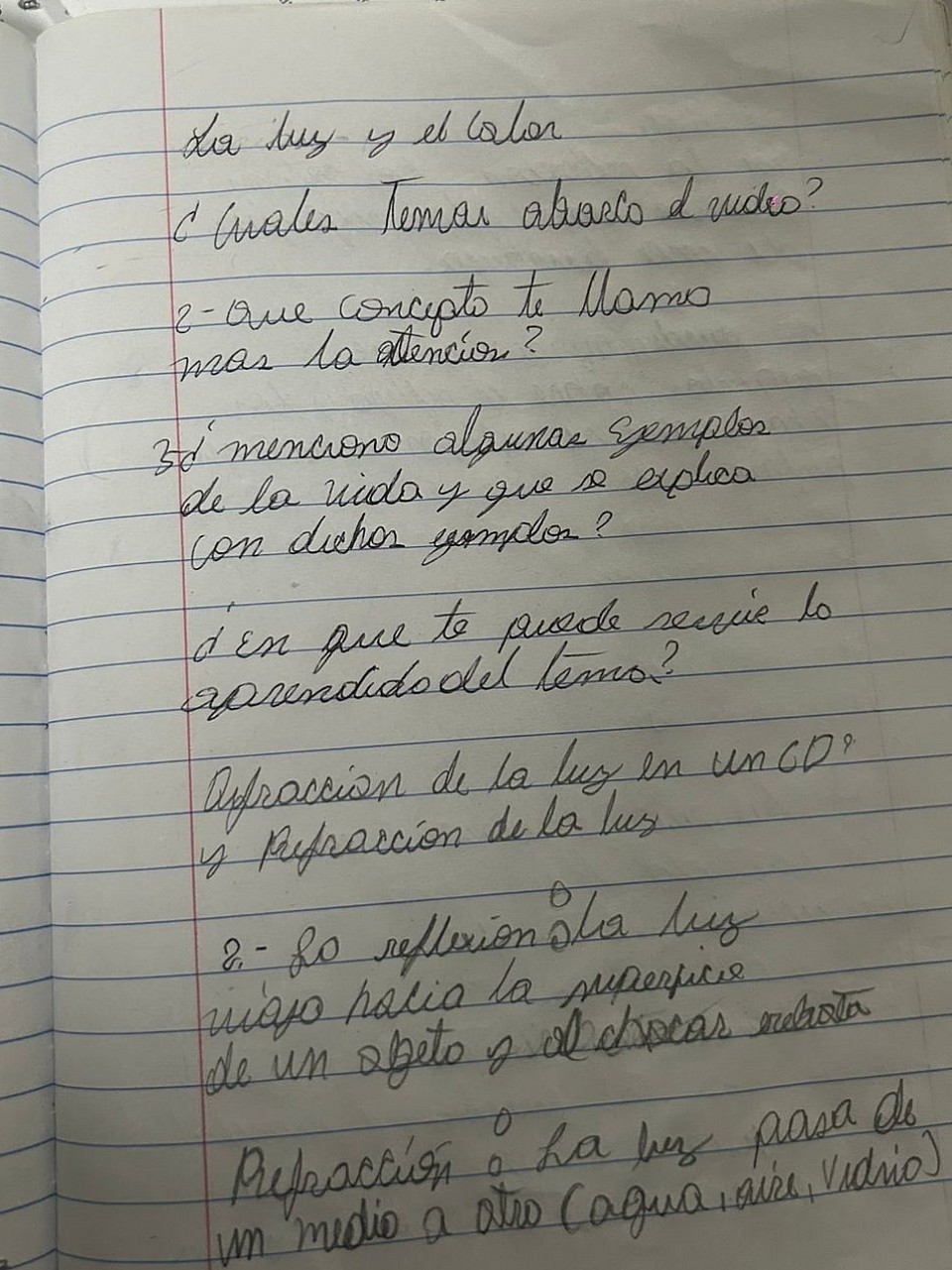Los y el color